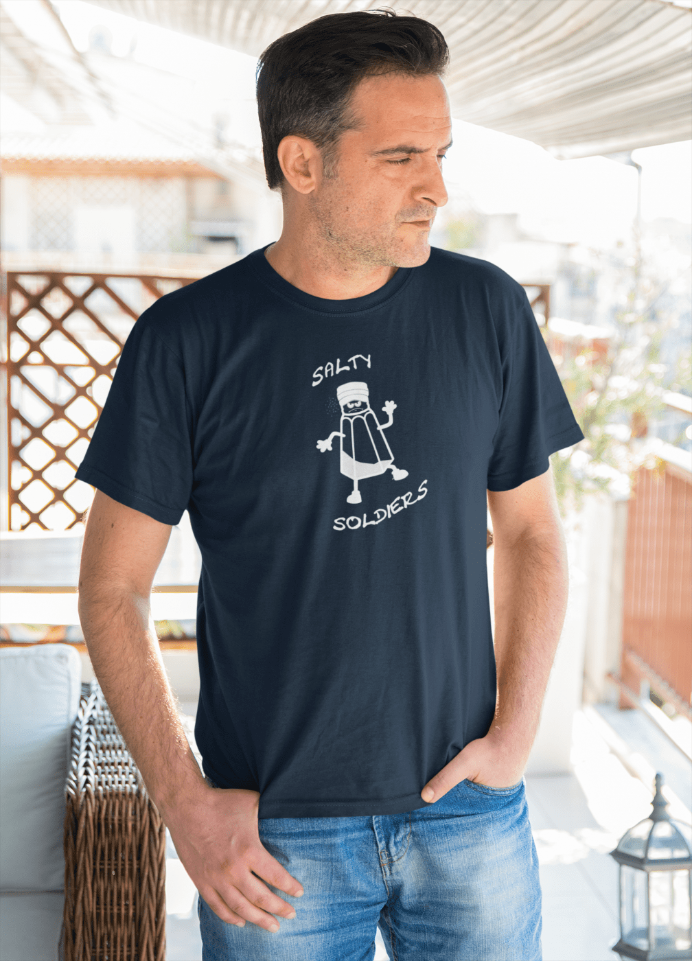 Salty best sale navy shirt